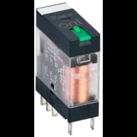 Реле общего назначения OGR-1 2C 24В DC с LED и тест. кнопкой ONI OGR-1-2C-DC24V-L-B - фото 1