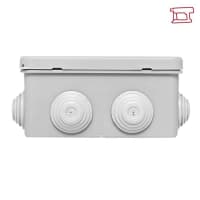 Коробка распаячная КМР-030-014 с крышкой 100х100х50 10 мембранных вводов IP55 EKF plc-kmr-030-014 - фото 3