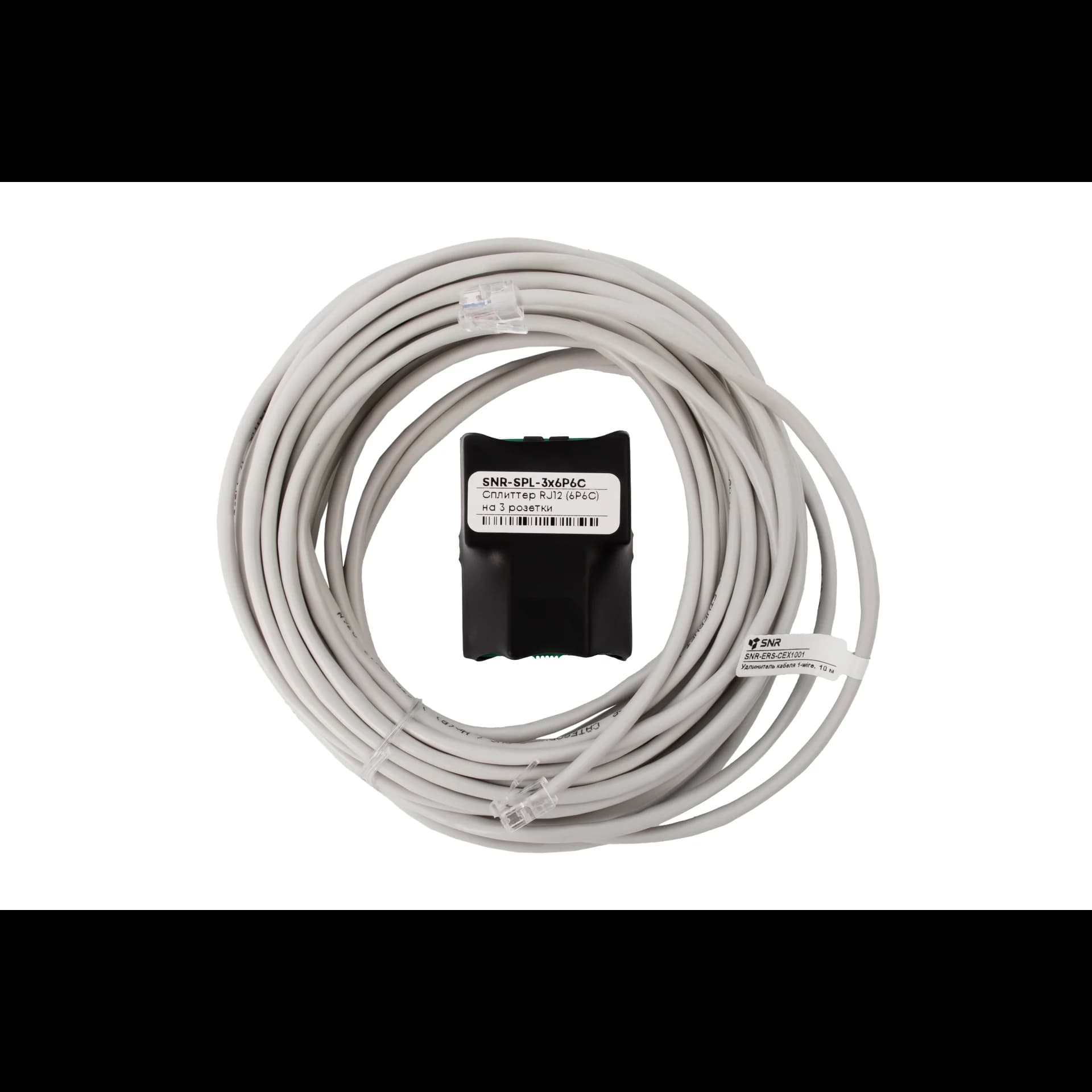Удлинитель кабеля 1-wire, 10м