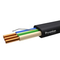 Кабель ВВГ-Пнг(А)-LS 3х2.5 корд ОК (N PE) 0.66кВ (бухта) (м) РЭК-PRYSMIAN 2703050101 - фото 1
