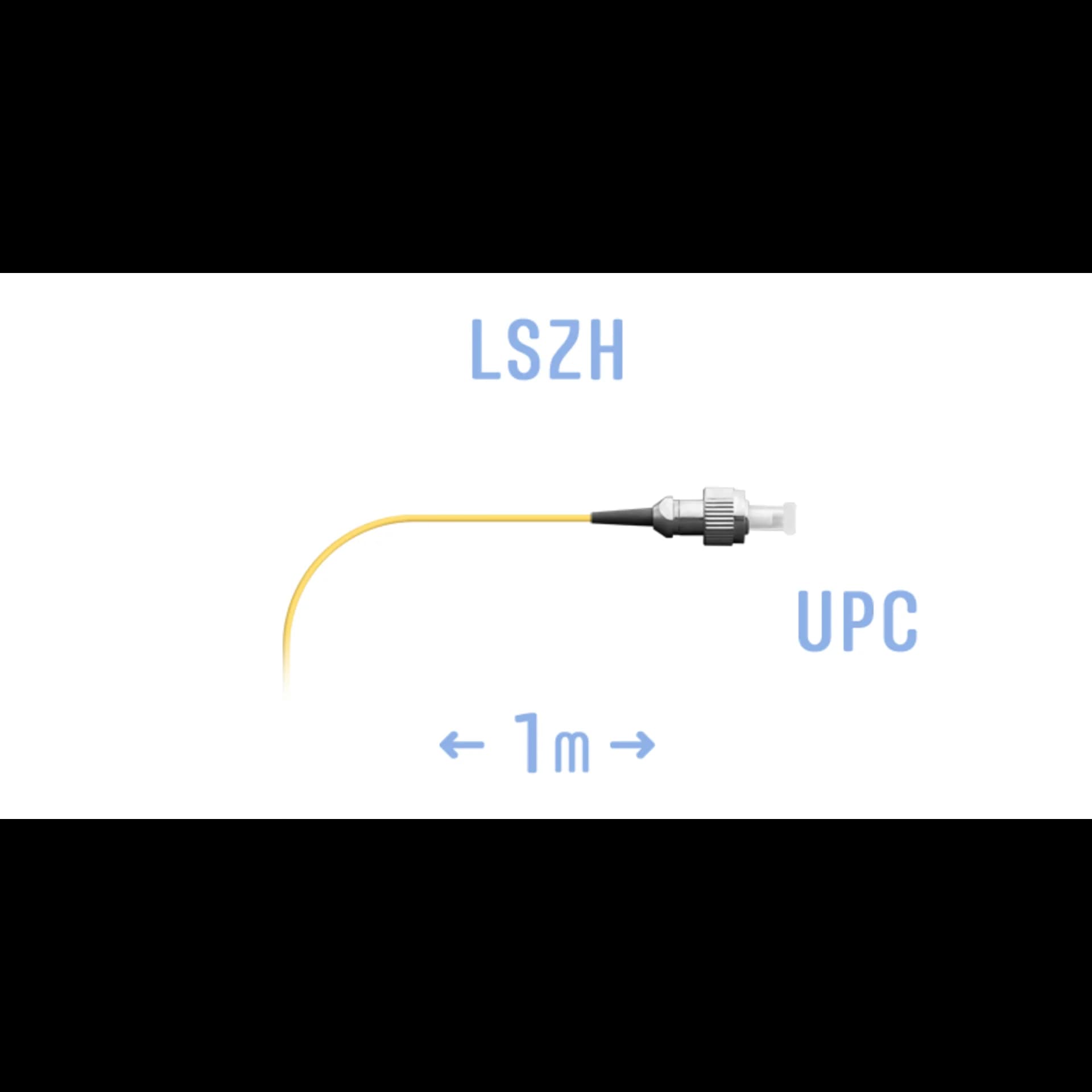 Пигтейл FC/UPC SM (0.9) 1m