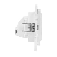 Розетка 1-м СП Стокгольм 16А IP20 с заземл. защ. шторки механизм бел. PROxima EKF EYR16-028-10 - фото 5