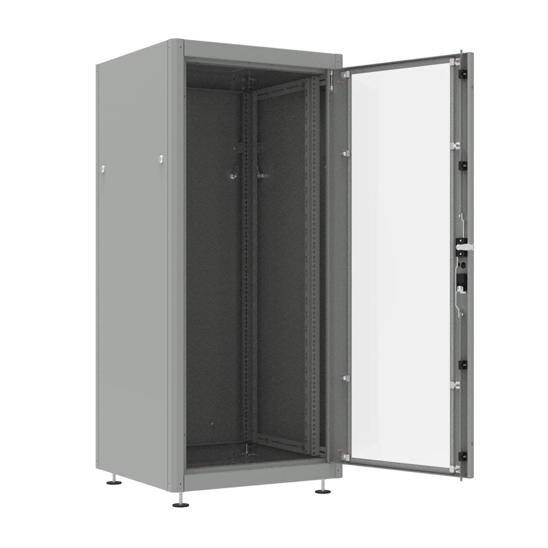 Шкаф телекоммуникационный напольный 27U 600x600мм, серия TFC (SNR-TFC-276060-GN-G)
