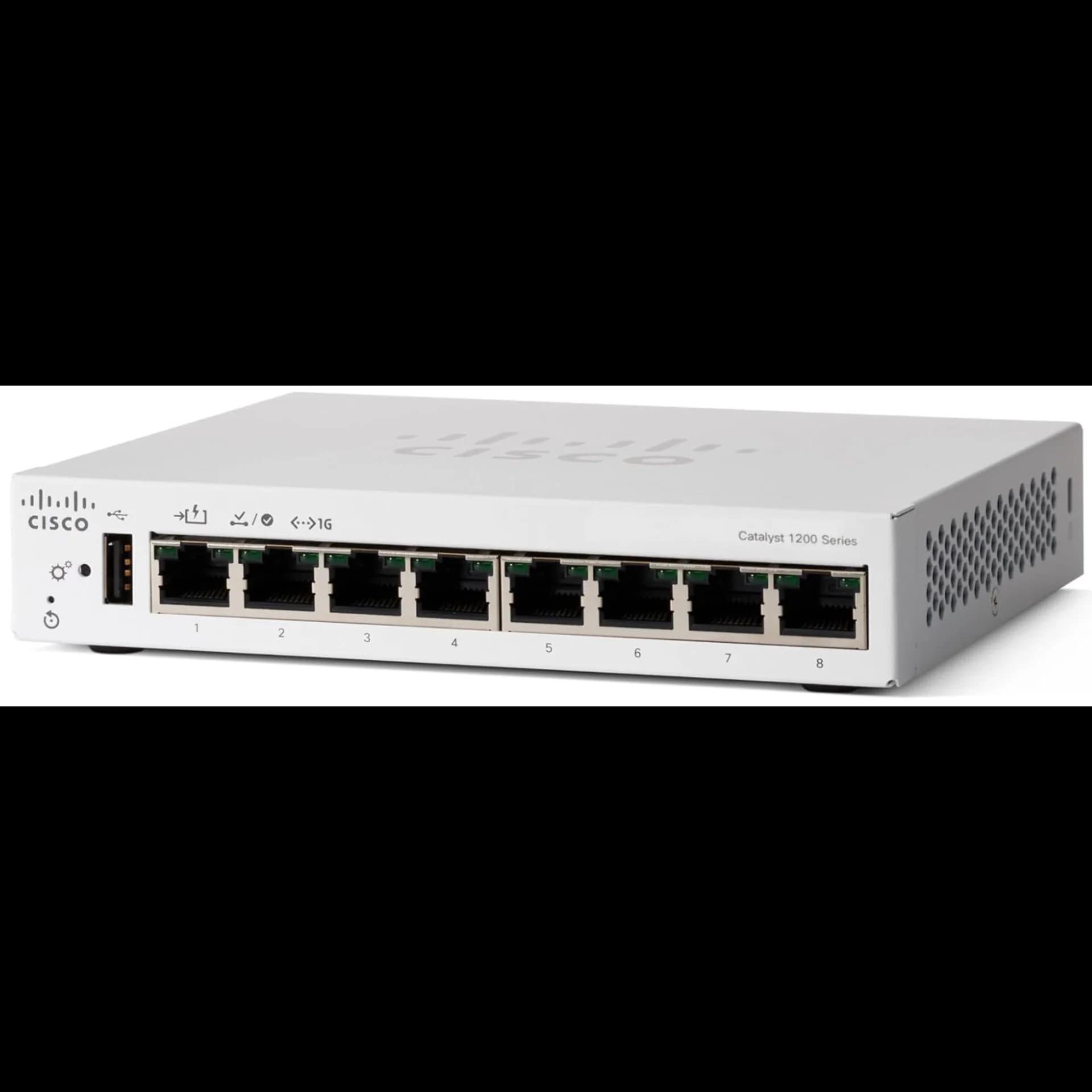 Коммутатор Cisco Catalyst C1200-8T-D