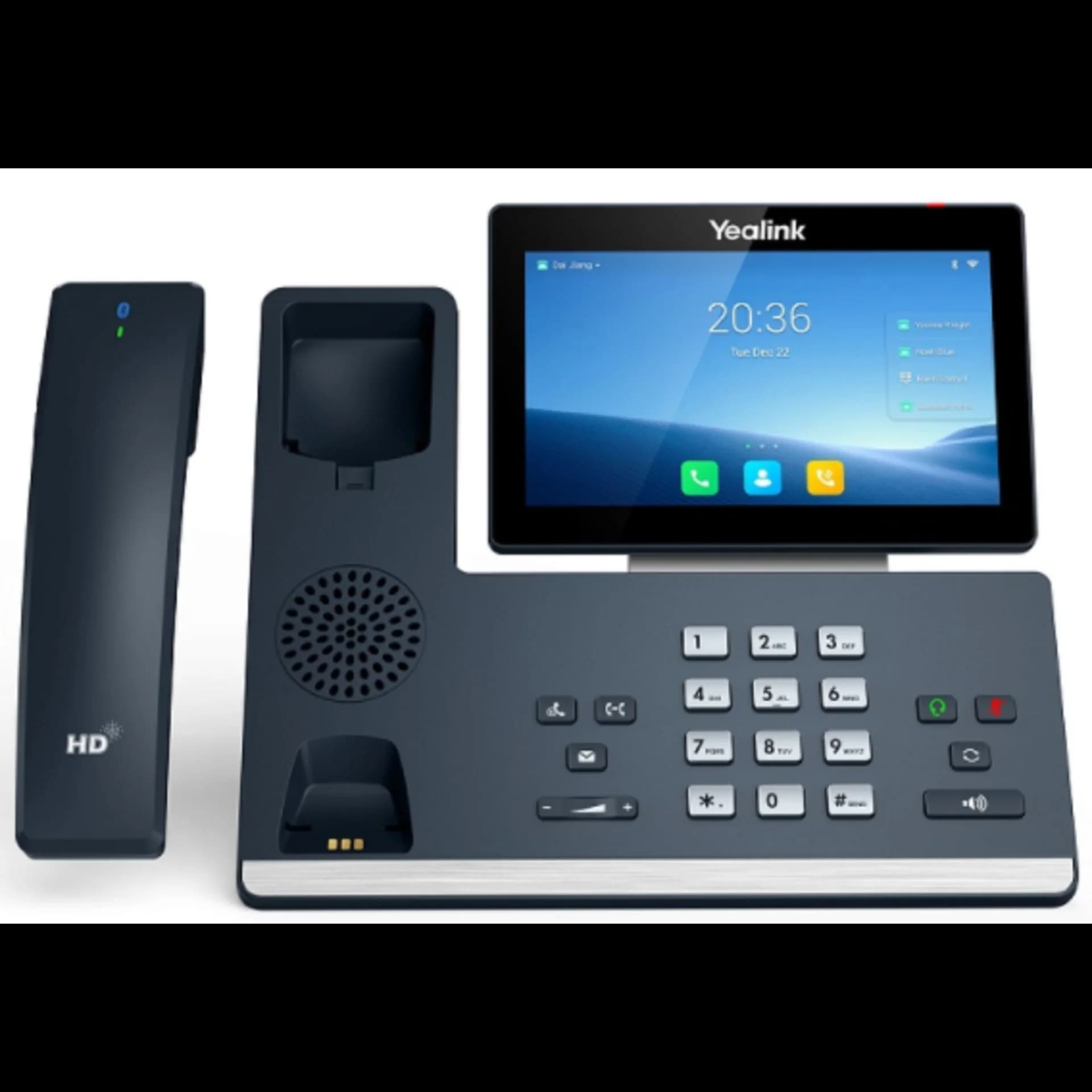 SIP-T58W Pro, Цветной сенсорный экран, Android, WiFi, Bluetooth трубка, GigE, без CAM50, без БП