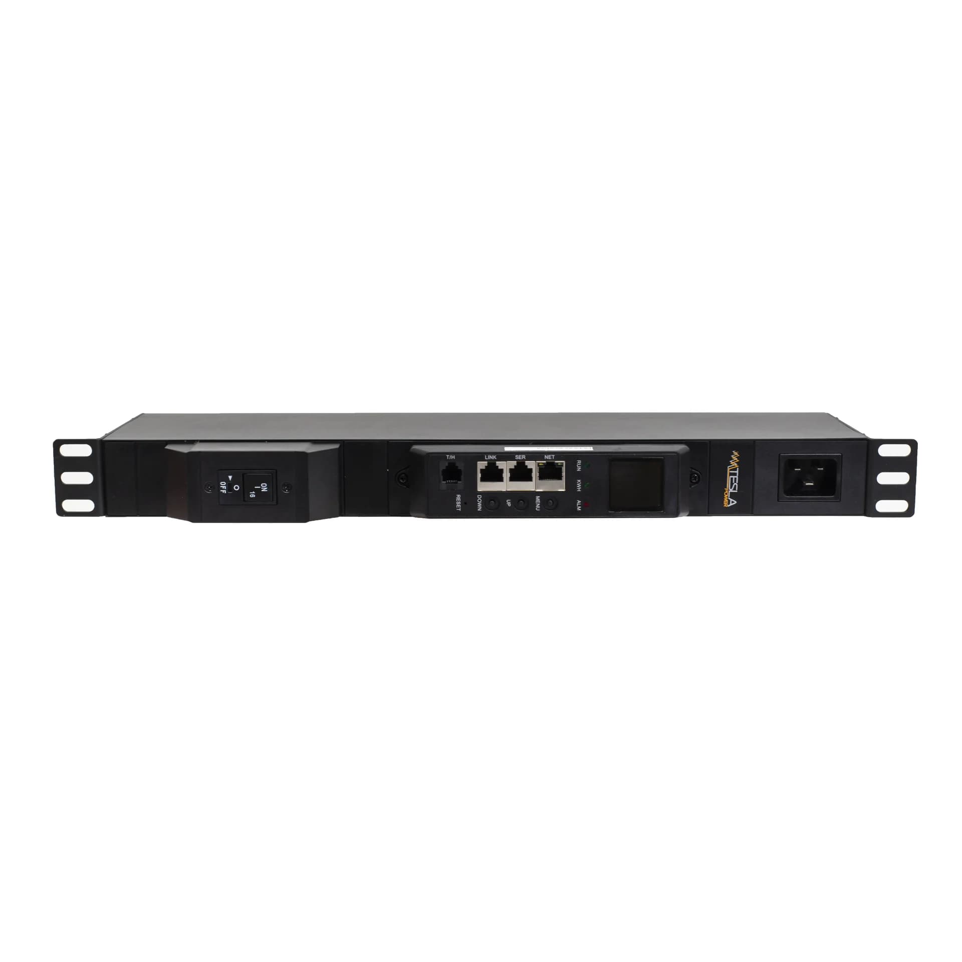 Блок розеток с функцией измерения серия Basic 8хC13 с замком, вход IEC60309 (16A 230 В 2P+E)