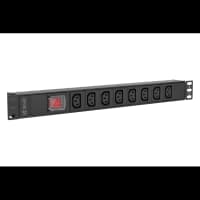 Блок розеток серии SNR-PDU базовый на 8xC13, без шнура питания с вилкой C14, 10A - фото 1