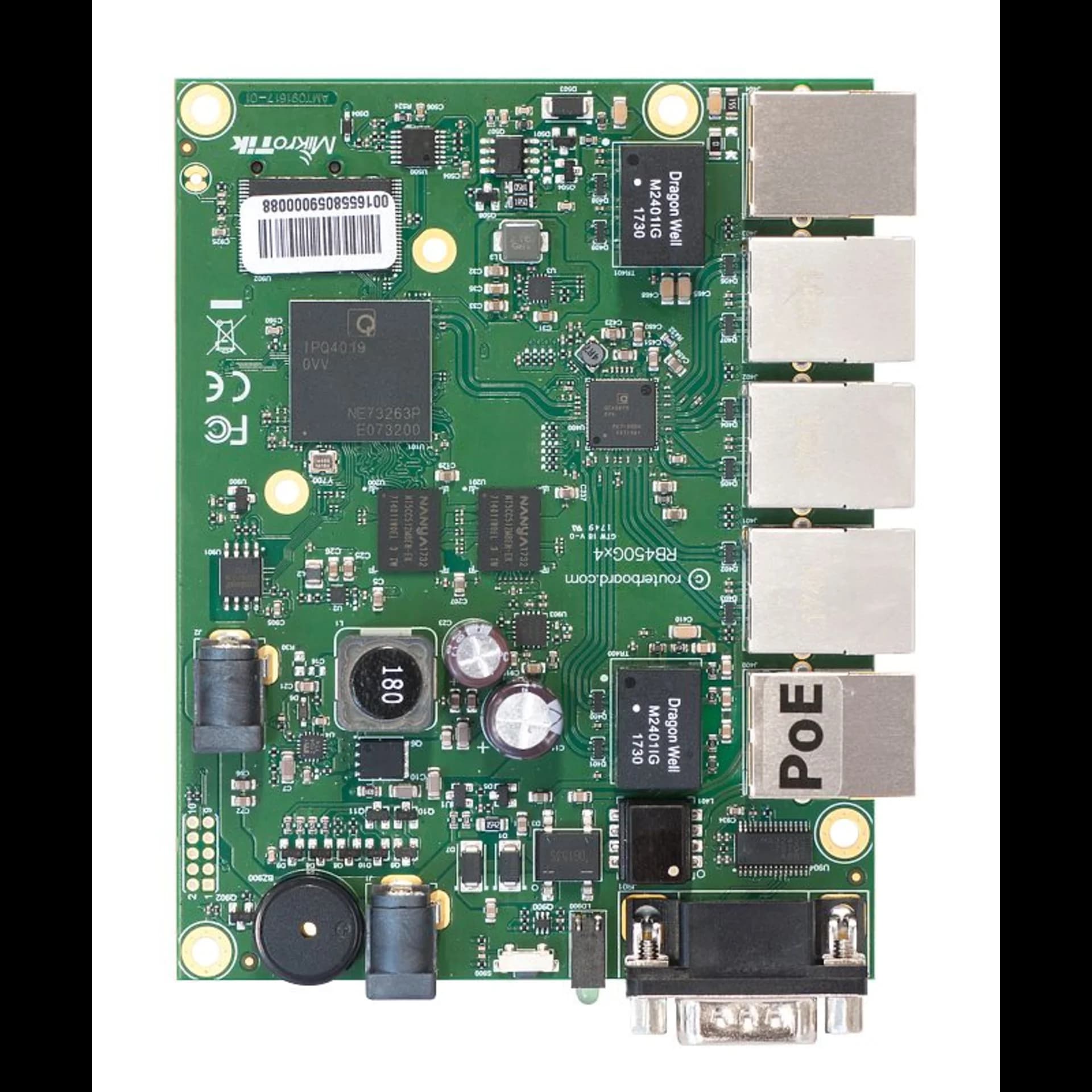 Материнская плата MikroTik RB450Gx4