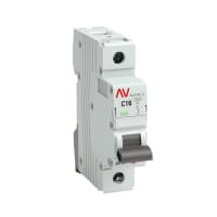 Выключатель автоматический модульный 1п C 16А 10кА AV-10 AVERES EKF mcb10-1-16C-av - фото 1