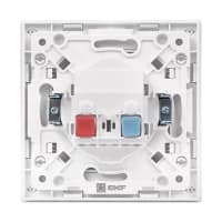 Розетка 1-м СП Стокгольм 16А IP20 с заземл. защ. шторки механизм бел. PROxima EKF EYR16-028-10 - фото 2