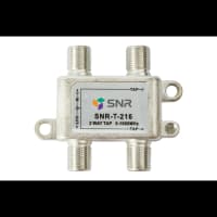 Ответвитель абонентский SNR-T-216 на 2 отвода, вносимое затухание IN-TAP 16dB. - фото 1