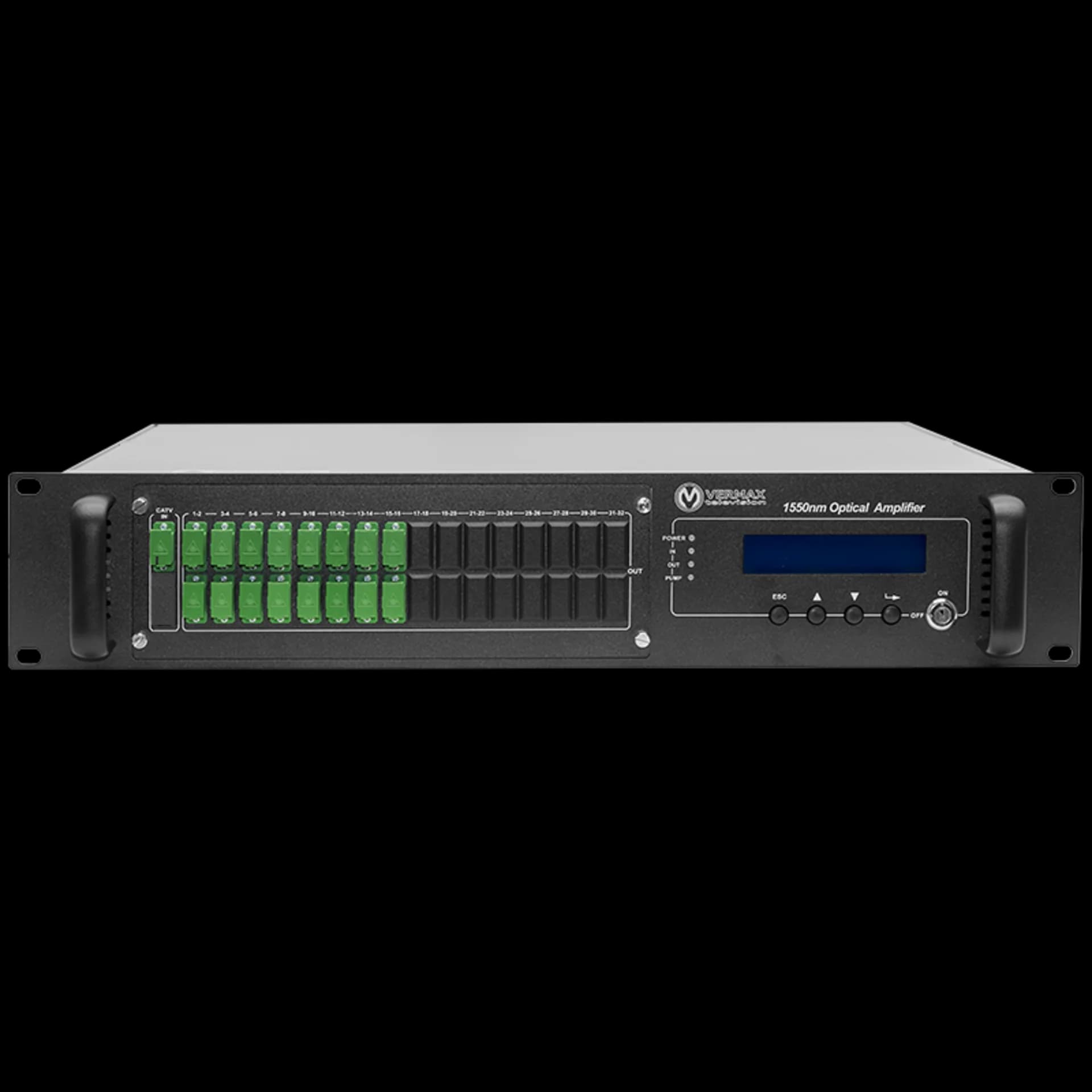 Оптический усилитель VERMAX для сетей КТВ, 16*18dBm