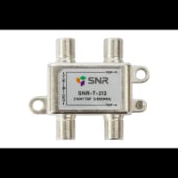 Ответвитель абонентский SNR-T-212 на 2 отвода, вносимое затухание IN-TAP 12dB. - фото 1