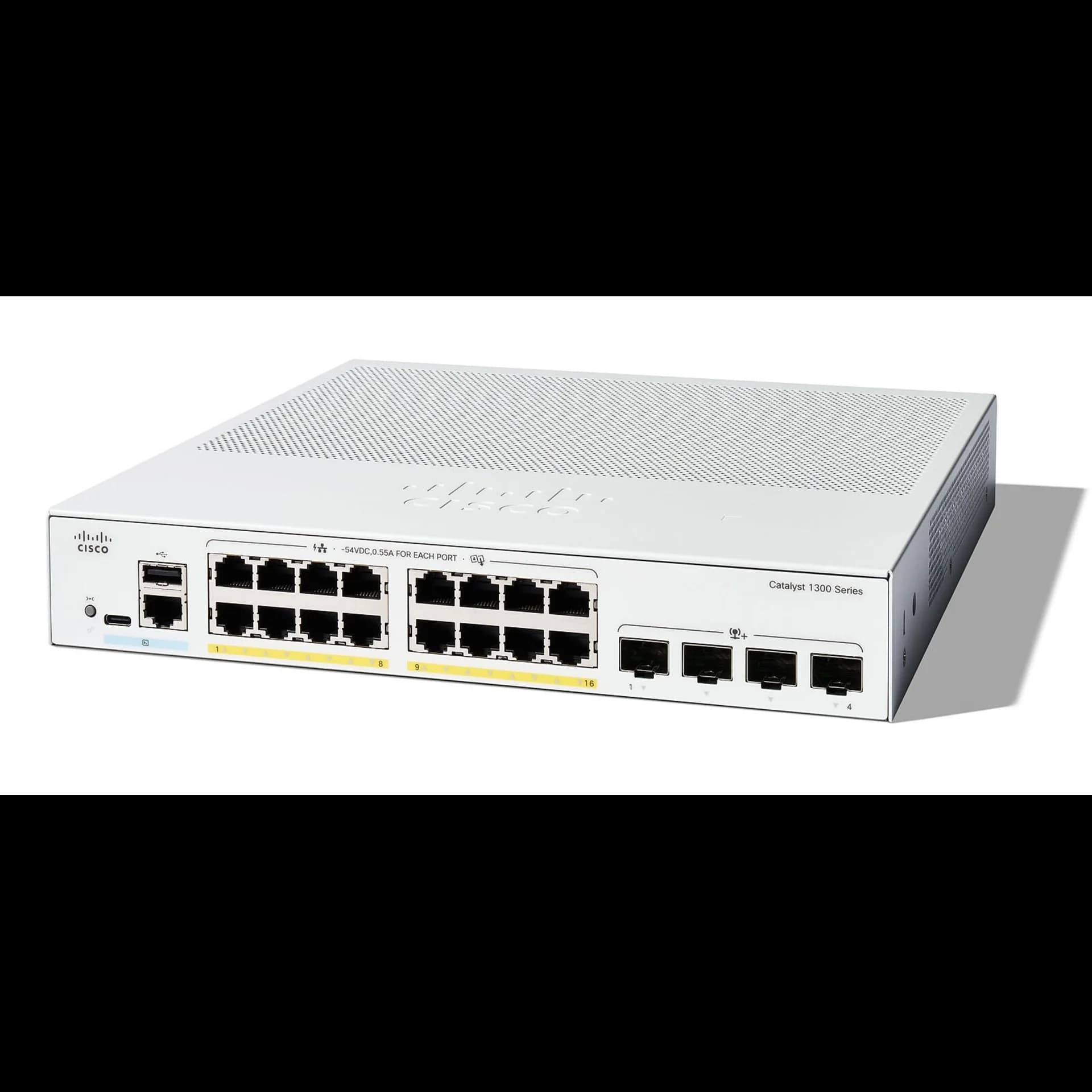 Коммутатор Cisco Catalyst C1300-16P-4X