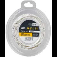 Трубка термоусадочная ТТУ нг-LS 2/1 бел. (уп.2м) IEK UDR12-002-001-002-K01-T - фото 1