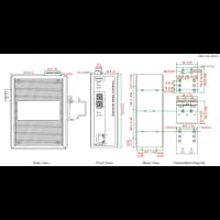 Медиаконвертер Ethernet 10/100BaseTX в 100BaseFX (одномодовое оптоволокно) в металлическом корпусе с расширенным диапазоном температур MOXA - фото 2