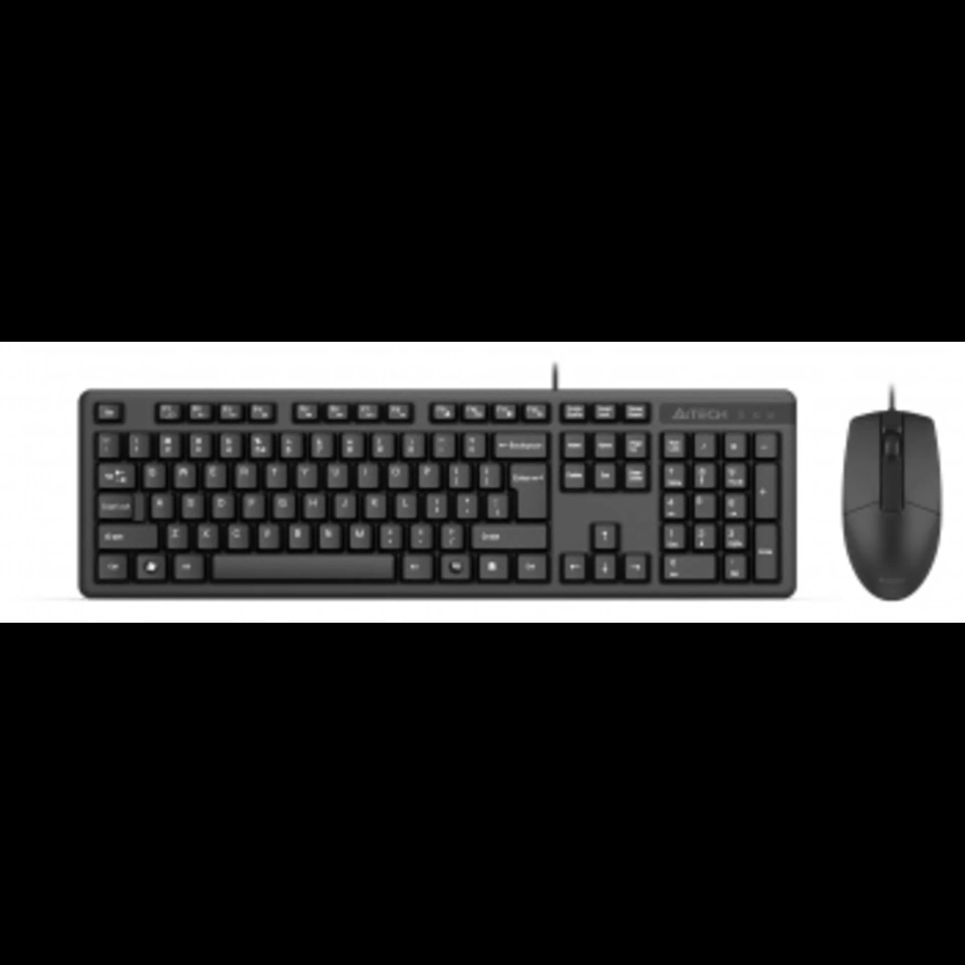 Клавиатура + мышь A4Tech KK-3330 клав:черный мышь:черный USB (KK-3330 USB (BLACK))