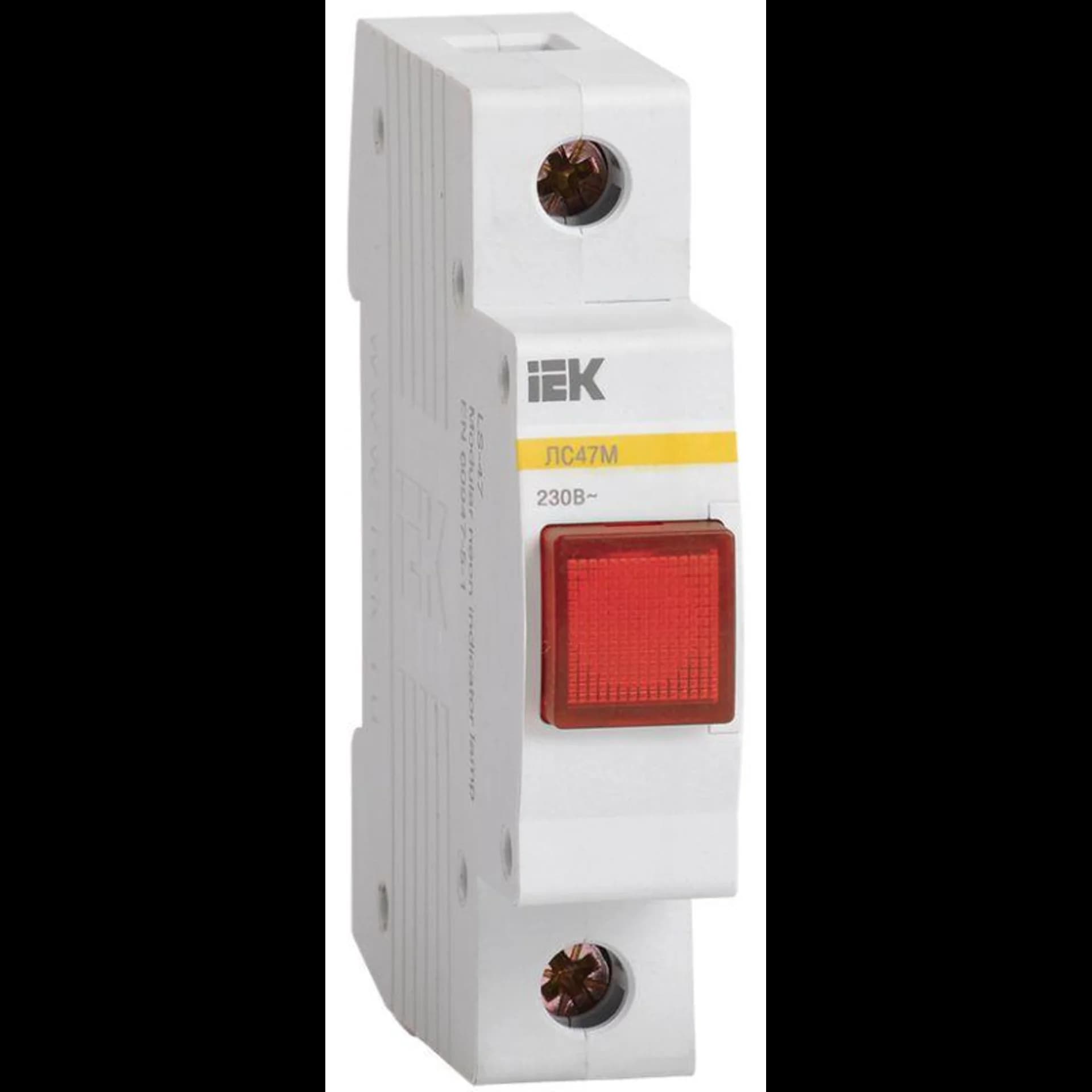 Лампа сигнальная ЛС-47М красн. IEK MLS20-230-K04