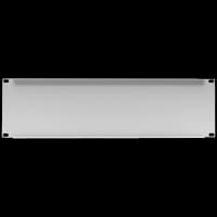 Заглушка 3U в телекоммуникационный шкаф 19", серая - фото 2