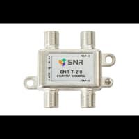 Ответвитель абонентский SNR-T-210 на 2 отвода вносимое затухание IN-TAP 10dB. - фото 1
