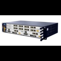 2RU шасси ZTE OLT GPON 10G, 2 слота для установки интерфейсных модулей, 8 GPON портов, DC - фото 1