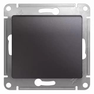 Systeme electric GSL001311 GLOSSA 1-клавишный ВЫКЛЮЧАТЕЛЬ,сх.1,10AX, механизм, ГРАФИТ