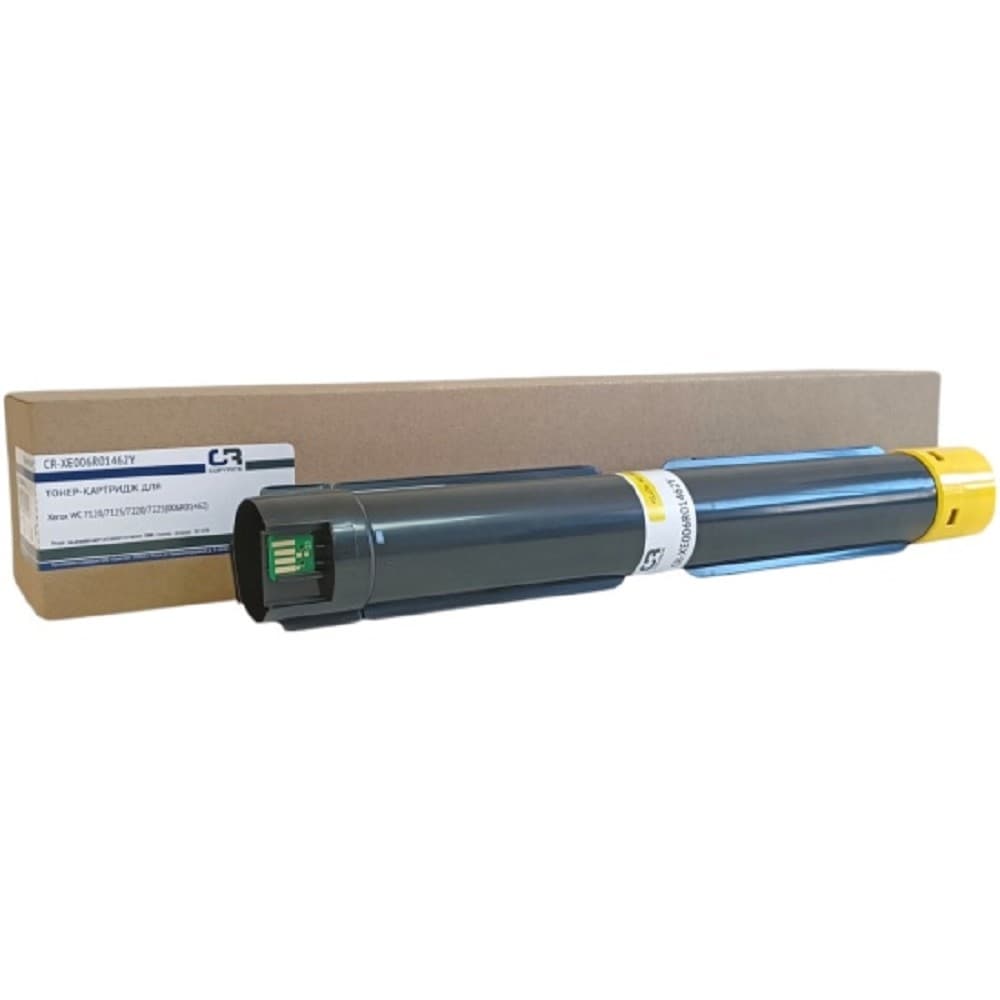Картридж лазерный CopyRite CR-XE006R01462Y 006R01462 желтый (15000стр.) для Xerox WC 7120/7125/7220/