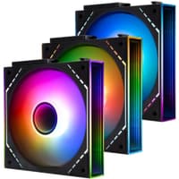 Thermalright Комплект вентиляторов (3 шт.) TL-M12QR-S X3 (Pack of 3) / Reverse / ARGB / 120mm PWM / TRTLM12QRS.3P - фото 1