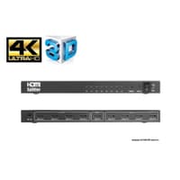 ORIENT HDMI 4K Splitter HSP0108H, 1->8, HDMI 1.4/3D, UHDTV 4K(3840x2160)/HDTV1080p/1080i/720p, HDCP1.2, внешний БП 5В/3A, метал.корпус - фото 3