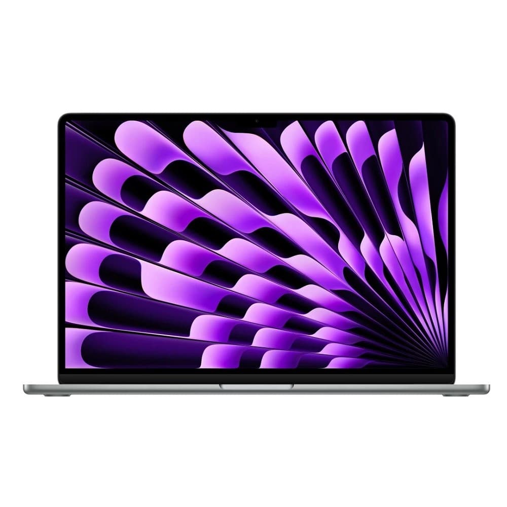 Apple MacBook Air 15-inch 2024 [MXD13LL/A] (КЛАВ.РУС.ГРАВ.) Space Grey 15.3" Liquid Retina {(2880x1864) M3 8C CPU 10C GPU/16GB/512GB SSD/рекоменд.переходник 1991284} (A3114) (США)