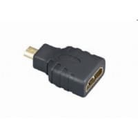Gembird Переходник HDMI-microHDMI 19F/19M, золотые разъемы, пакет [A-HDMI-FD] - фото 2