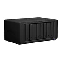 Synology DS1821+ QC2,2GhzCPU/4GbDDR4(upto32)/RAID0,1,10,5,6/upto 8hot plug HDD SATA(3,5' or 2,5')(upto18 with 2xDX517)+ 2 M2 slots/ 4xUSB3.2/2eSATA/4GigE(+1Expslot)/iSCSI/2xIPcam(upto40) - фото 2