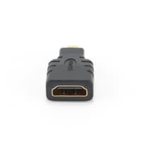 Gembird Переходник HDMI-microHDMI 19F/19M, золотые разъемы, пакет [A-HDMI-FD] - фото 3