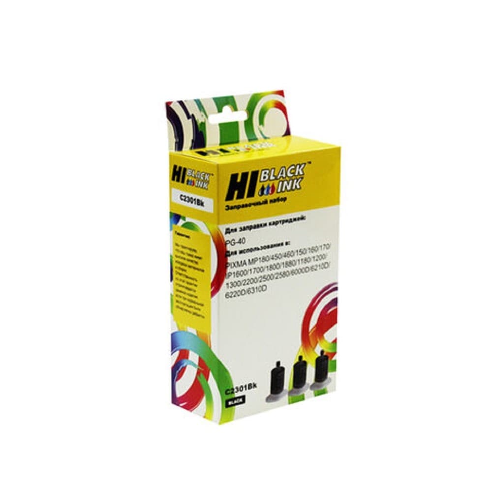 Hi-Black PG-40 Заправочный набор Canon PG-40 3x20ml, black