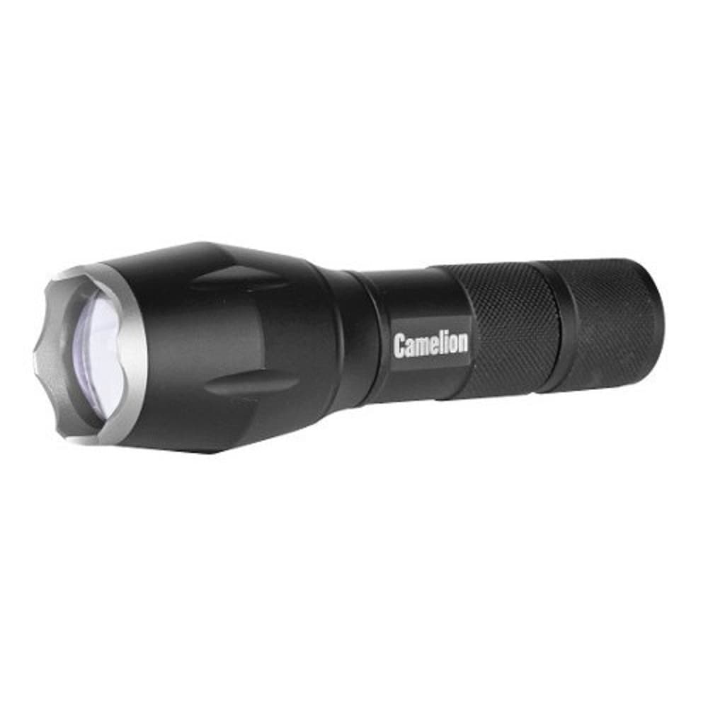 Camelion LED5136  (фонарь, черный,  LED XML-T6, ZOOM, 5 реж 3XLR03 в компл., алюм.,откр. блистер)
