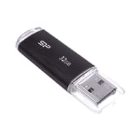 Silicon Power USB Drive 64Gb Ultima U02, USB 2.0, Черный SP064GBUF2U02V1K - фото 2