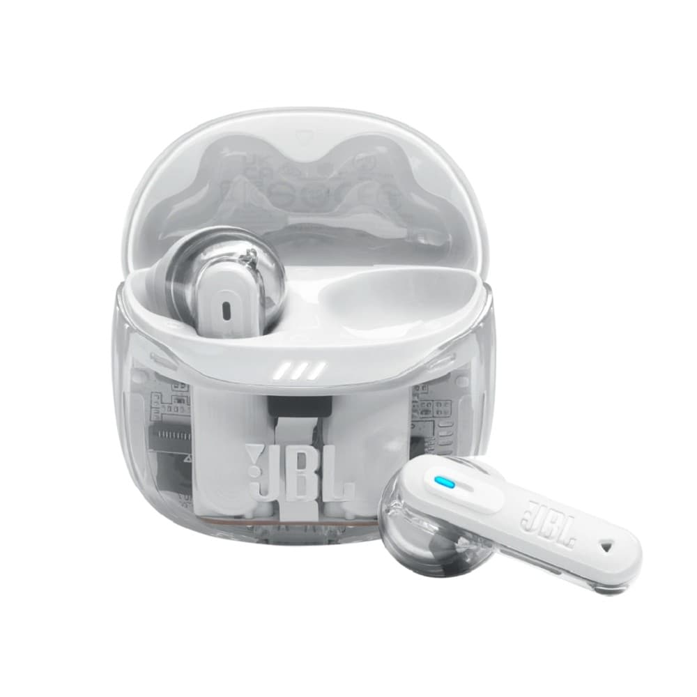 Наушники JBL, модель Tune Flex 2 Ghost -  призрачно-белый