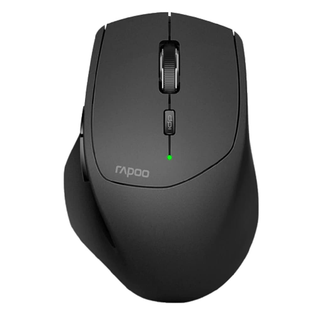 Мышь Rapoo MT550 черный оптическая (1600dpi) беспроводная BT/Radio USB [17745]