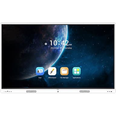 EXELL EXID-651AM 65" Интерактивая панель {3840x2160 400cd 4Gb/32Gb 20touch HDMI USB WiFi 2x16W VESA}