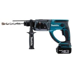 Makita DHR202RFE Перфоратор аккумуляторный SDS+ [DHR202RFE] {18В,2х 3 Ач Li-ion,3реж,1.9Дж,0-4000у\м,3.5кг,чем,подсветка,совмест с 4 Ач Li-ion}