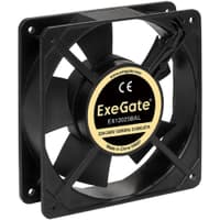 Exegate EX289013RUS Вентилятор 220В ExeGate EX12025BAL (120x120x25 мм, 2-Ball (двойной шарикоподшипник), подводящий провод 30 см, 22000RPM, 33dBA) - фото 1
