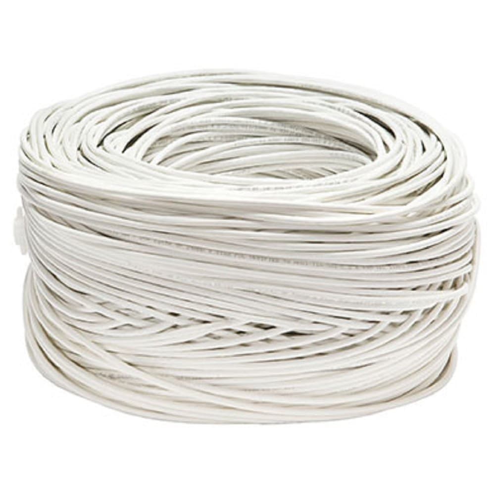 Cabeus UTP-4P-Cat.6-SOLID-LSZH-WH Кабель витая пара UTP (U/UTP), категория 6, 4 пары (23 AWG), одножильный, LSZH нг(А)-HF, белый