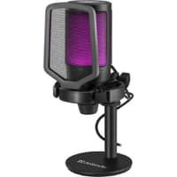 Defender Игровой стрим микрофон Impulse GMC 600 USB, RGB, провод 1.7 м [64660] - фото 1
