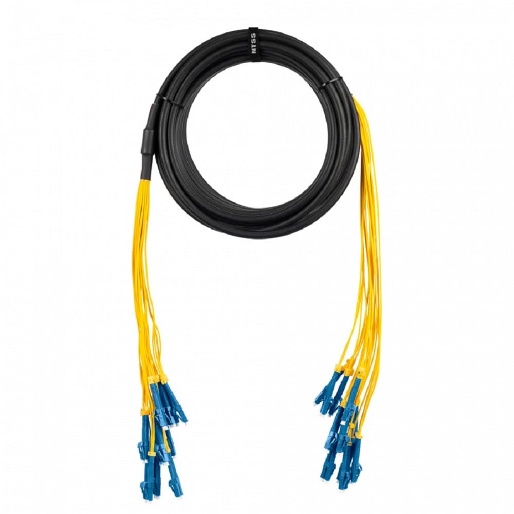 NTSS Сборка кабельная NTSS 2ов, LC/UPC-LC/UPC 50/125мкм, длина 10м, вывод 0.4м, буфер 3мм (NTSS-FO-D-IN/OUT-50-2-LSZH) в бухте NTSS-FU2-50-LC/U-LC/U-0.4-3.0-10