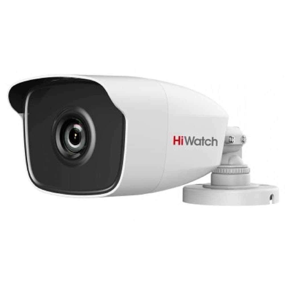 HiWatch DS-T220 (2.8 mm) Камера видеонаблюдения 2.8-2.8мм HD TVI цветная корп.:белый