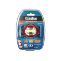 Camelion LED5382 (фонарь налобн, черн., COB, 4 реж, 3XLR03 в компл, пласт, откр. блист) - фото 2