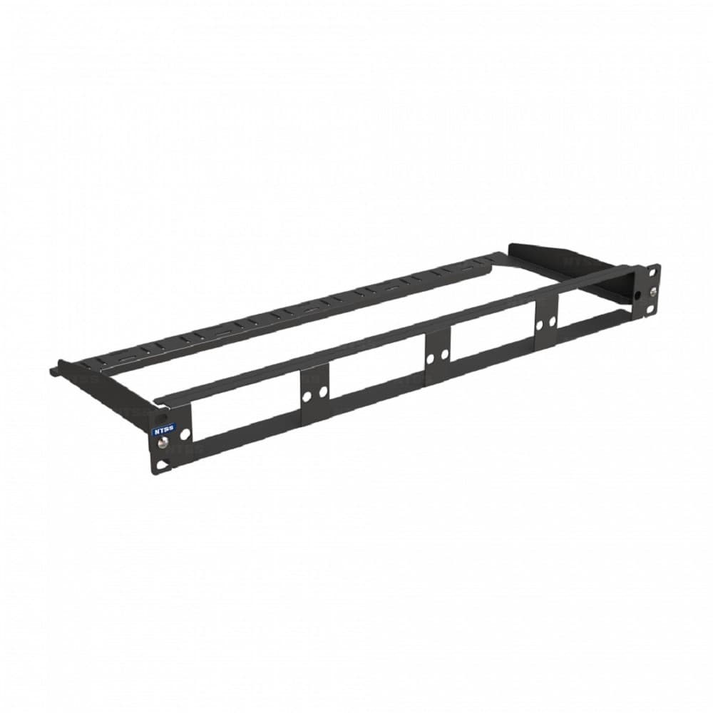 NTSS Наборная 19” патч-панель NTSS для 4 кассет MPO, 1U, черная NTSS-RP-ST-1U-C04-MPO-BL