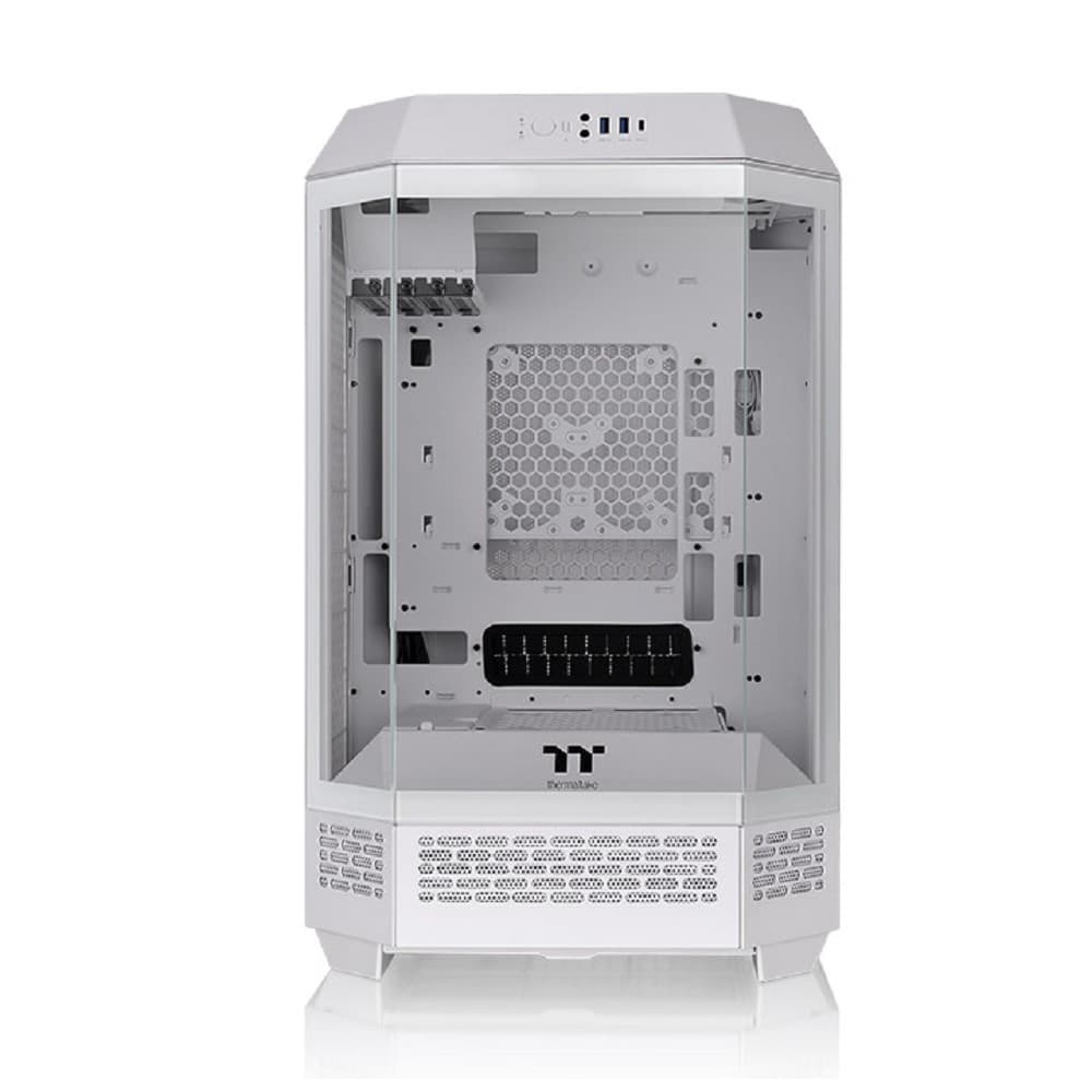 Корпус Thermaltake The Tower 300 белый без БП miniITX 8x120mm 6x140mm 2xUSB3.0 audio bott PSU