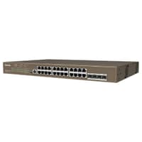 TENDA TEG5328P-24-410W Коммутатор L3 управляемый в стойку PoE 24-Ports 10/100/1000 Base-T + 4-Ports 1000 Base-X SFP (PoE бюджет 370W) - фото 3
