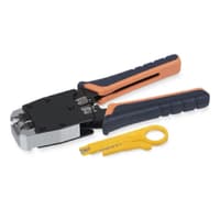 Hyperline HT-500 Инструмент обжимной для RJ-45, RJ-12, профессиональный - фото 1